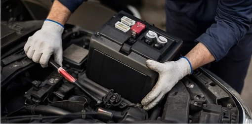 Remplacement de batterie voiture à domicile
